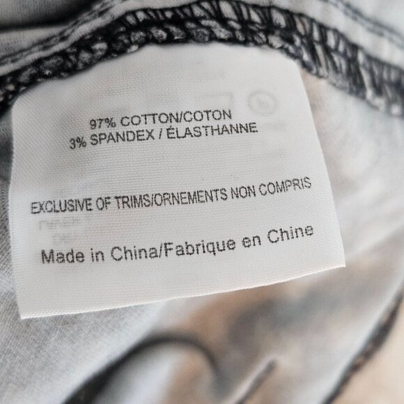 Tory Burch Walker Jeans Pants Size 25 Dotted Pony Print Denim Stretch Ankle - Picture 9 of 14